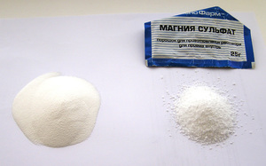 Инструкции для применения магнезии в порошке