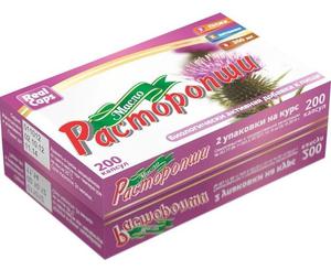 Характеристика расторопши в капсулах