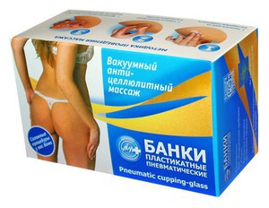 Антицелюлитный массаж баночками