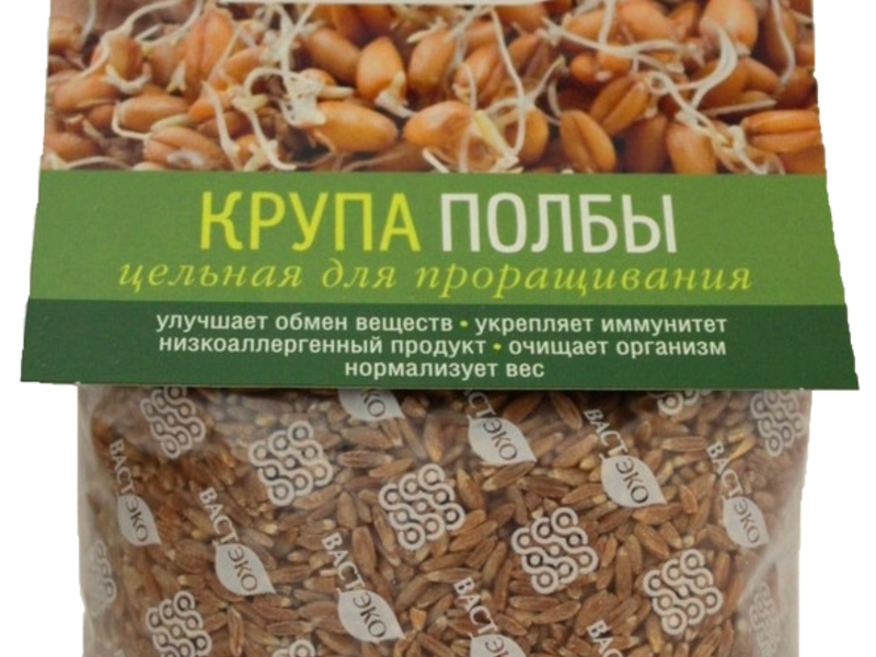 Крупа из полбы - проращивание зерен для здорового питания.