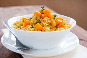Пшенная каша с тыквой может быть и пряной