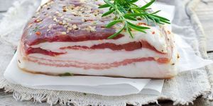 Сало - калорийность продукта, как ее рассчитать?