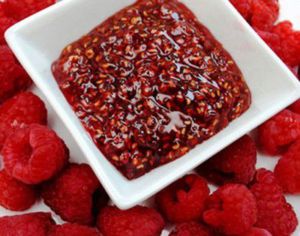 Малина с сахаром