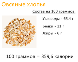 Бжу овсянки