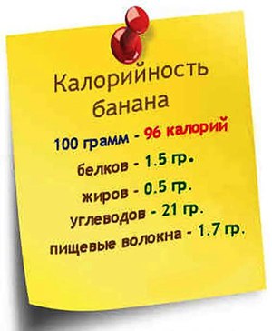 Калорийность бананов - учимся считать БЖУ