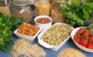 Продукты питания богаты магнием