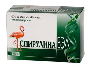 Таблетки спирулина