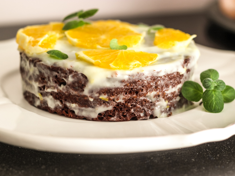 Шоколадный протеиновый пирог  - вкусное решение для тех, кто занимается в спортзале.